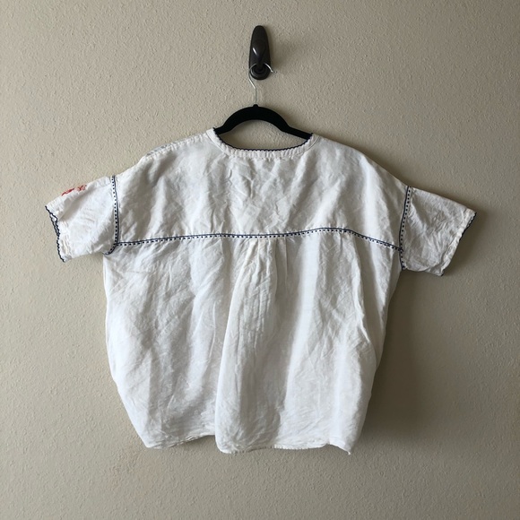 Anthropologie Fruit Embroidered Top - Picture 6 of 11